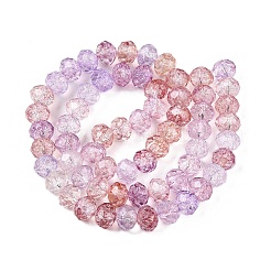 Chapelets de perles en verre transparente  &nbsp;X-GLAA-T023-6mm-A03