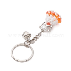 Llavero con semillas de vidrio&nbsp;KEYC-MZ00025