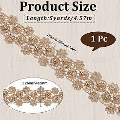 5 Yard metallischer Spitzenbesatz&nbsp;OCOR-CY0001-68