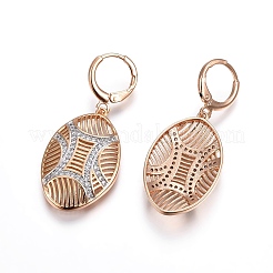 Messing micro pave Zirkonia Schmucksets&nbsp;SJEW-F189-09KCG