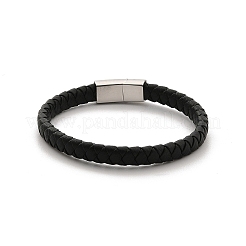 Geflochtene Armbänder aus Mikrofaser-Lederband&nbsp;BJEW-P328-07B-P