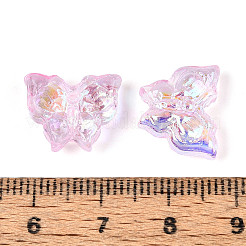 Chapelets de perles en verre transparent électrolytique&nbsp;EGLA-T029-06C