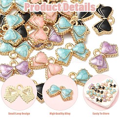 30pcs pendentifs en émail en alliage&nbsp;ENAM-YW0006-09