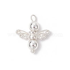 10 pz ciondolo a forma di angelo con perline in ematite sintetica non magnetica elettroplaccata&nbsp;PALLOY-JF03636-01