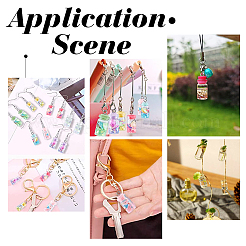 DIY-Set zur Herstellung von Wunschflaschen-Ohrringen für 10 Paar&nbsp;DIY-CA0001-52P