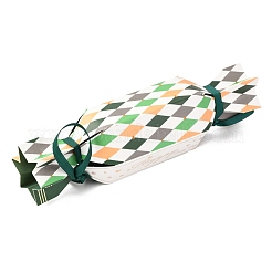 Scatola regalo di nozze romantica a forma di caramella esagonale&nbsp;CON-L025-B04