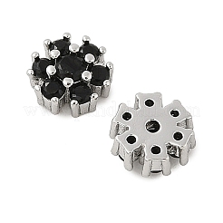 Perline zirconi micro pave  in ottone&nbsp;KK-U056-15P