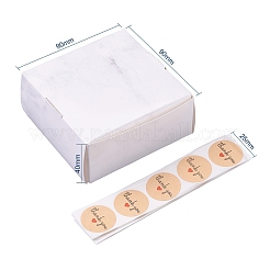 Faltbare kreative Kraftpapierbox mit Marmormuster&nbsp;CON-CJ0001-05