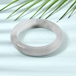 Bracelets en jade blanc naturel pour femmes&nbsp;BJEW-R296-07