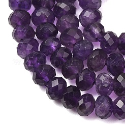Chapelets de perles en améthyste naturelle&nbsp;GG-CBA59DD-A01-4x6mm