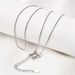 Colliers à chaîne en laiton de 0.6 mm&nbsp;NJEW-G341-01P