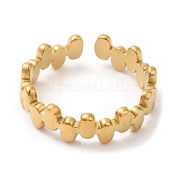 Anelli ovali in acciaio inossidabile 304 per donna&nbsp;STAS-D085-21G