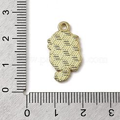 Plateados de oro colgantes de esmalte de aleación&nbsp;ENAM-L049-01G-07