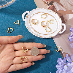10 set di orecchini a cerchio in 5 stili&nbsp;KK-TA0002-98