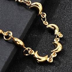 Bracelets à maillons en acier inoxydable 304 pour femmes&nbsp;BJEW-P354-06G