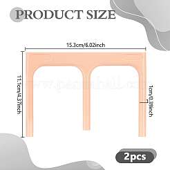 Töpferwerkzeuge aus Kunststoff&nbsp;DIY-WH0579-73C
