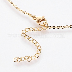 Colliers pendentifs en acier inoxydable 304&nbsp;NJEW-P134-07