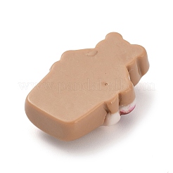 Cabochon decodificati con resina opaca a tema dessert&nbsp;RESI-Q226-02C