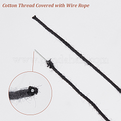 Fil de coton recouvert de câble métallique&nbsp;OCOR-WH0101-43B