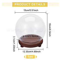 Copertura a cupola in vetro&nbsp;AJEW-WH0401-76A
