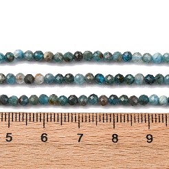 Natürliche Apatit Perlen Stränge&nbsp;G-RM241221-B12
