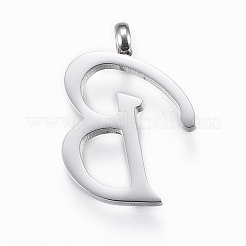Pendentifs en acier inoxydable 304 anti-ternissement&nbsp;X-STAS-F129-B-P