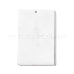 Pendentifs acryliques imprimés de fleurs en relief&nbsp;MACR-J121-02C