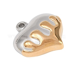 Ciondoli in acciaio inox 304&nbsp;STAS-A119-01GP-02