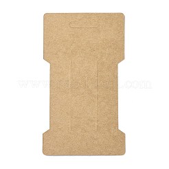 Schede espositive per fermagli per capelli in carta kraft&nbsp;DIY-B061-06A-07