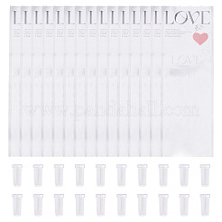20 pièce de papier d'emballage pour bouquet de fleurs en plastique OPP&nbsp;DIY-TA0003-68A