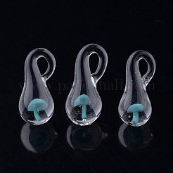 Pendentifs vernissées en verre manuels&nbsp;X-LAMP-Q028-12B