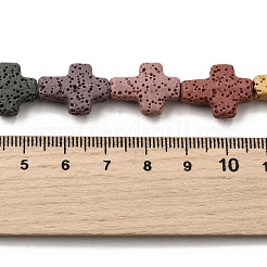 Natürliche Lavasteinperlenstränge&nbsp;G-L498-E01-01A