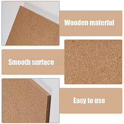 Planches de bois mdf&nbsp;AJEW-WH0471-02K