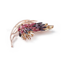 Strass-Schmetterlings-Brosche&nbsp;JEWB-P016-03LG-03