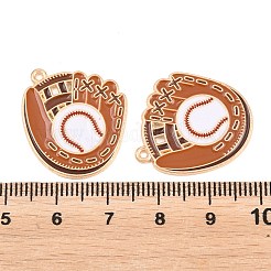 Anhänger aus Sportlegierung mit Emaille&nbsp;ENAM-C035-01A