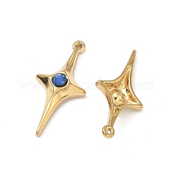 Ciondoli in strass in acciaio inossidabile 304&nbsp;STAS-L308-04B-G