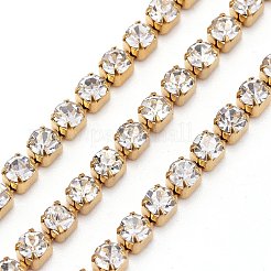 Chaînes en strass en acier inoxydable 304&nbsp;STAS-T055-12G-A