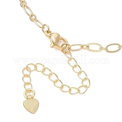Ring und Armband mit Herzgliedern aus Messing&nbsp;BJEW-JB13158