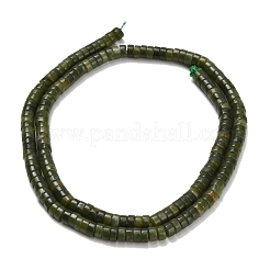 Natürliche chinesische Jadeperlenstränge aus dem Süden&nbsp;G-Z110-A02-2x4mm-02