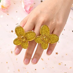 Acryl Fingerringe&nbsp;RJEW-M137-02C