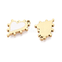 Pendentifs en acier inoxydable 304 émaillés&nbsp;STAS-Q111-03G