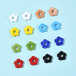 16pcs 8 Farben handgemachte Bunte Malerei-Perlen&nbsp;LAMP-FS0001-27