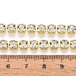 Messing Strass Strassketten&nbsp;CHC-T001-SS24-01G