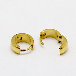 Personalisierte Unisex-Creolen aus 304 Edelstahl&nbsp;EJEW-G120-38C