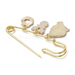 Broches à pendentif en alliage émail&nbsp;JEWB-BR00129