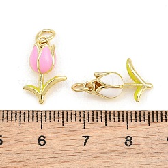 Laiton avec pendentifs en émail&nbsp;KK-CBADB87-02G