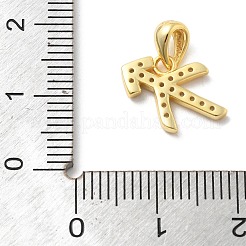 925 colgante de circonita cúbica transparente con micro pavé de plata de ley.&nbsp;STER-Z012-06G-11