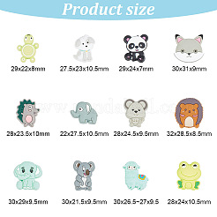 12 Stück 12 Stile&nbsp;SIL-GO0001-25