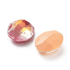 Galvanisieren k9 glas strass cabochons&nbsp;RGLA-M016-D01-AM