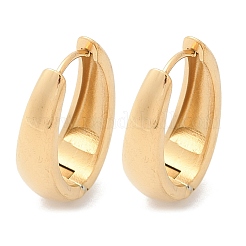 Pendientes de aro de acero inoxidable 201&nbsp;EJEW-Q026-22G